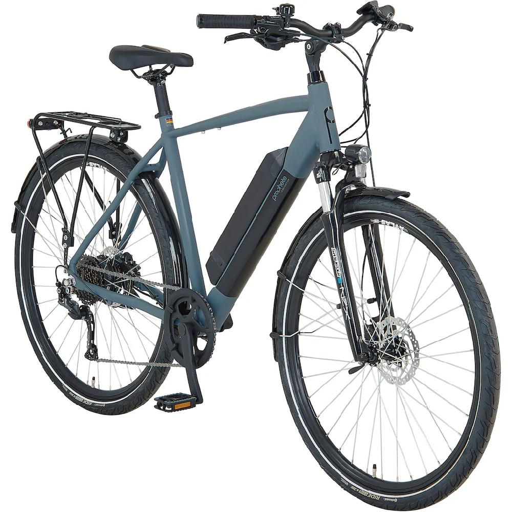 Prophete E-Bike »Entdecker 1.8« 8 Gang Shimano Altus Heckmotor 250 W Pedelec Elektrofahrrad für Herren Trekkingrad auf Rechnung Jubiläumsangebot