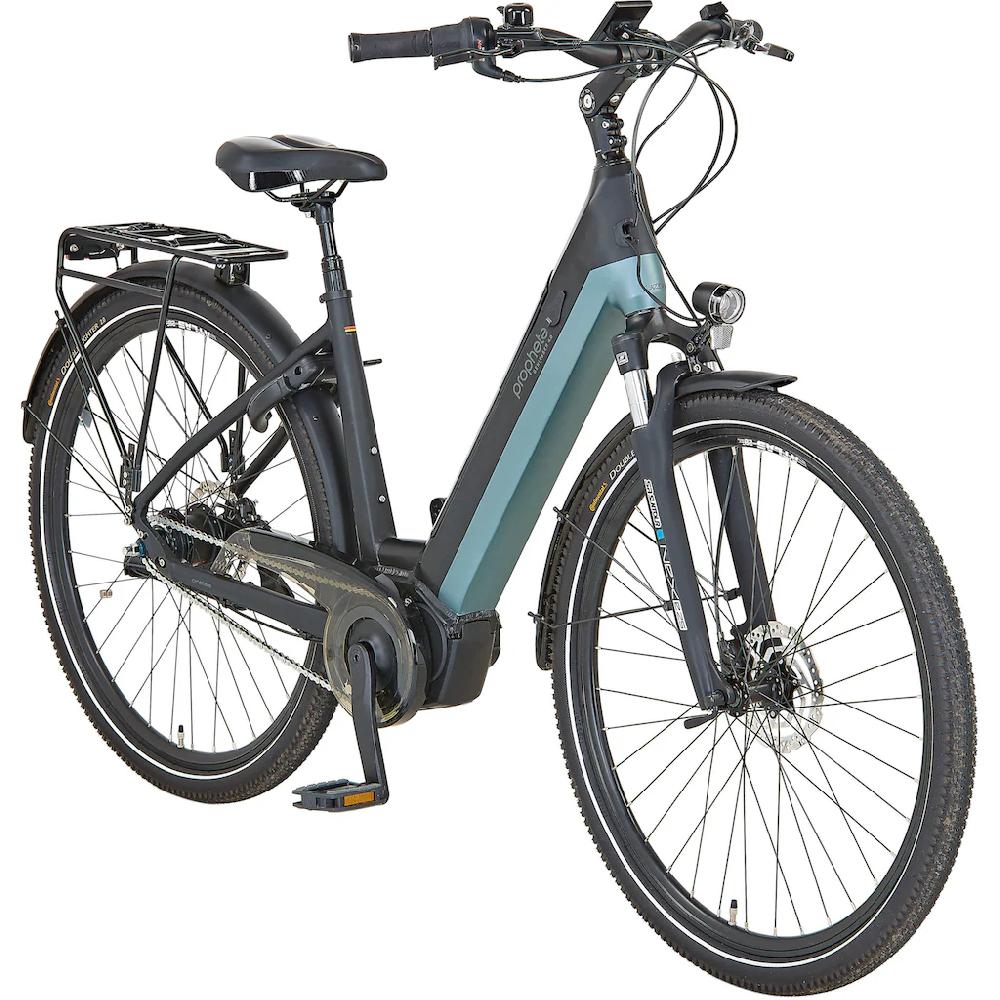 Prophete E-Bike »Geniesser 4.0« 7 Gang Shimano Nexus Mittelmotor 250 W (mit integr. Rahmenschloss ART zertifiz.) Pedelec Elektrofahrrad für Damen u. Herren Cityrad auf Rechnung kaufen Lagerräumung
