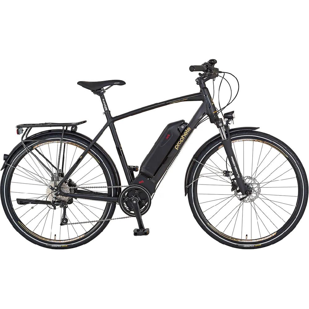 Prophete E-Bike »Entdecker eSport« 10 Gang Shimano Mittelmotor 250 W Pedelec Elektrofahrrad für Herren Trekkingrad auf Rechnung online kaufen