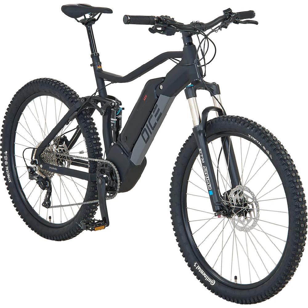 Prophete E-Bike »DICE 4.8« 10 Gang Shimano Deore XT Mittelmotor 250 W Pedelec Elektrofahrrad für Damen u. Herren MTB Mountainbike auf Raten Zeitlich begrenztes Angebot