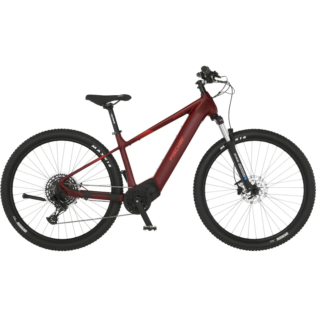 FISCHER Fahrrad E-Bike »MONTIS 7.0I 630« 12 Gang SRAM SX 11-50 Mittelmotor 250 W (Schloss) Pedelec Elektrofahrrad für Damen u. Herren MTB Mountainbike auf Rechnung bestellen