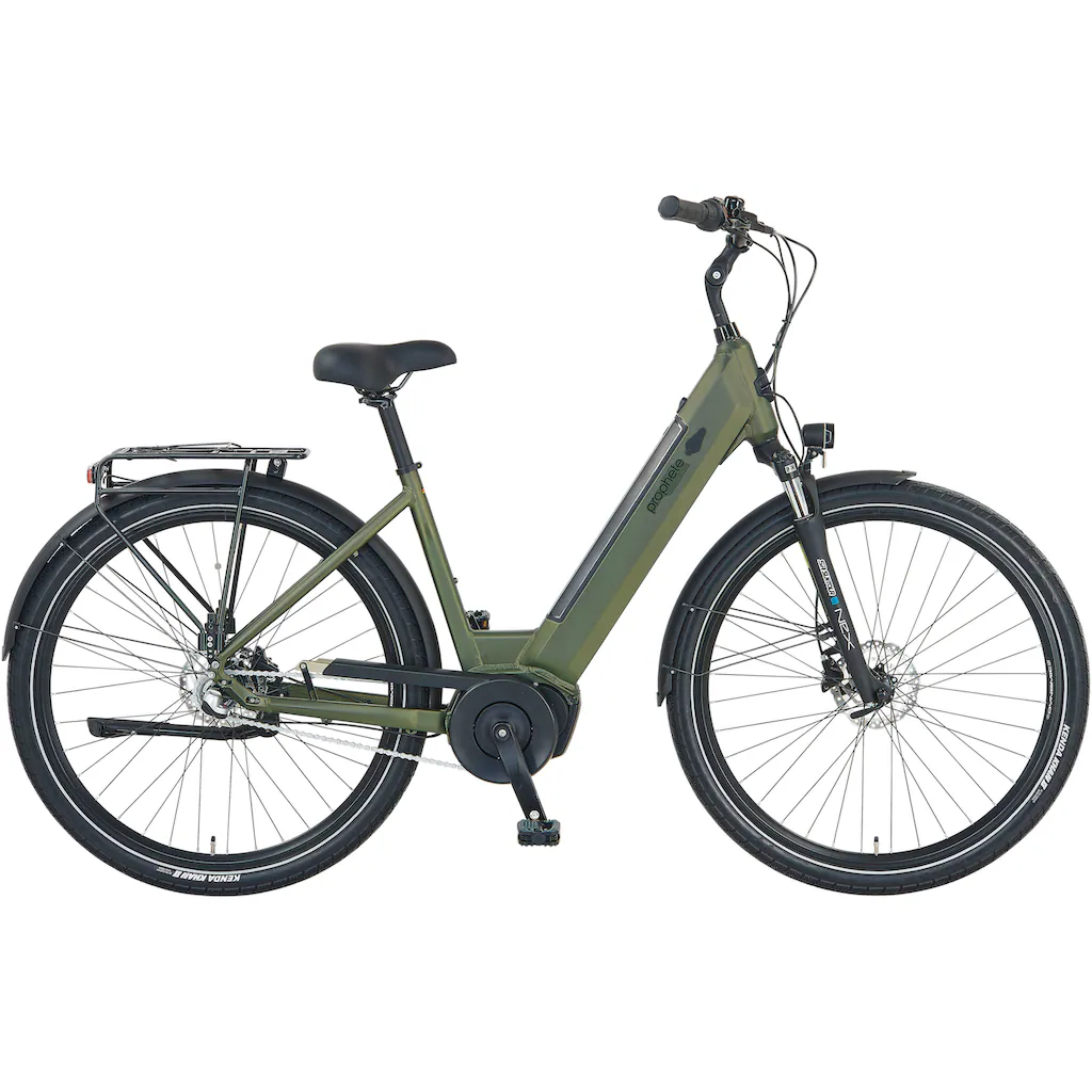 Prophete E-Bike »Geniesser 3.4« 3 Gang Shimano Mittelmotor 250 W Pedelec Elektrofahrrad für Damen u. Herren Cityrad auf Rechnung