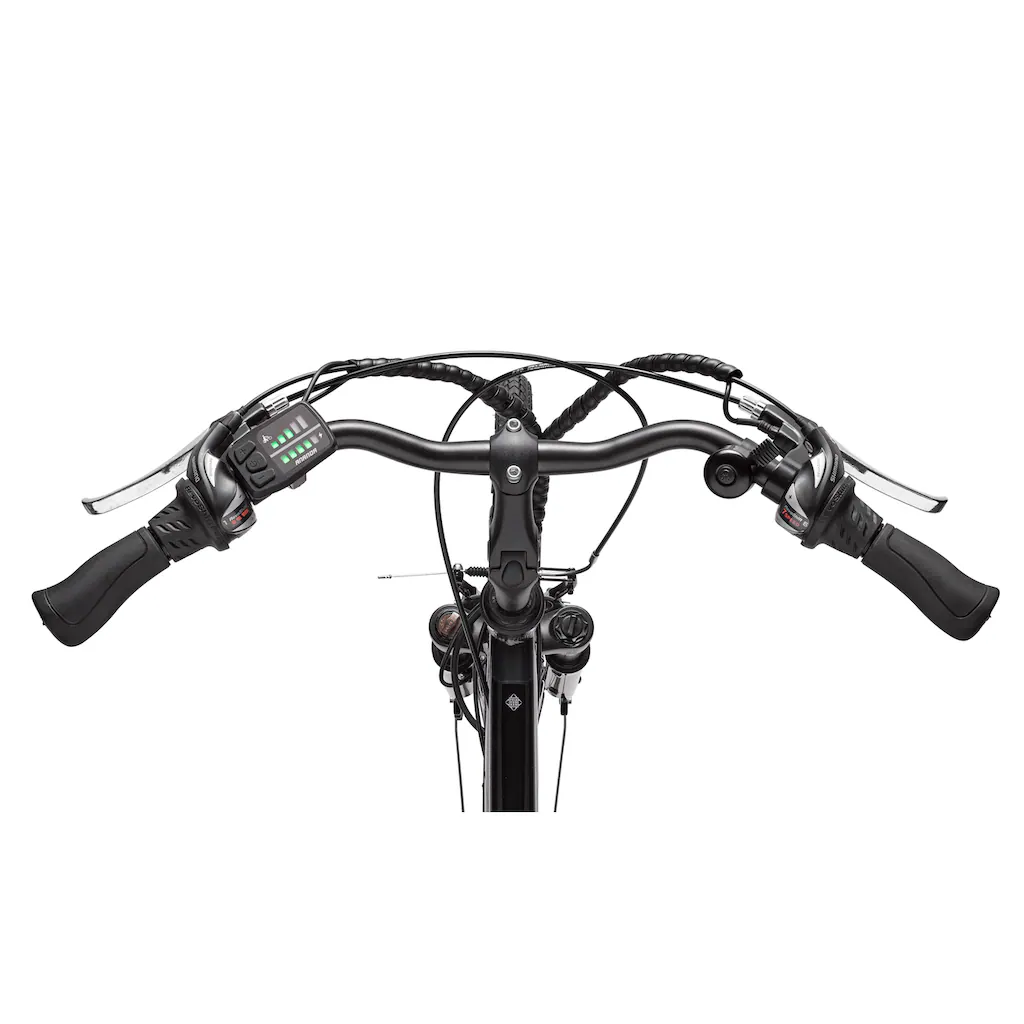 Telefunken E-Bike »Expedition XT480« 21 Gang Shimano Heckmotor 250 W (mit Fahrradtasche) Pedelec Elektrofahrrad für Damen Trekkingrad auf Rechnung Räumungsverkauf