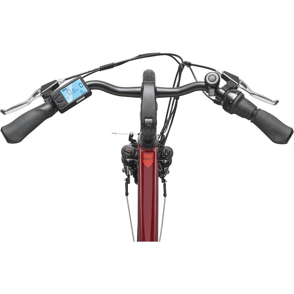 Telefunken E-Bike »Multitalent RC845« 7 Gang Shimano Frontmotor 250 W (28 Zoll Straßenzulassung ca. 100 km Reichweite) Pedelec Elektrofahrrad für Herren u. Damen tiefer Einstieg Cityrad auf Rechnung Tägliche Deals