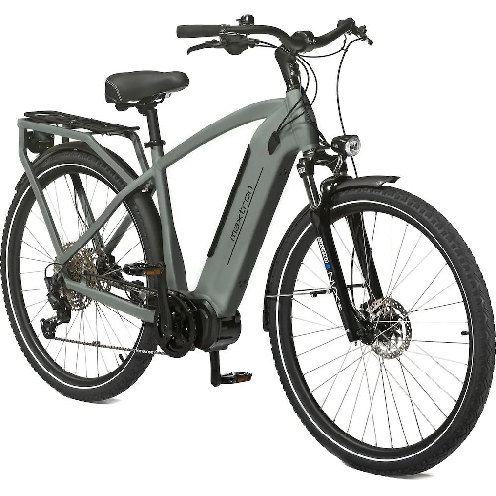 Maxtron E-Bike »MTS 20X« 11 Gang Shimano Deore Mittelmotor 250 W Pedelec Elektrofahrrad für Herren Trekkingrad auf Rechnung Sonderangebote