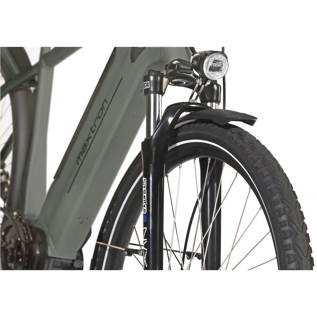 Maxtron E-Bike »MTS 20X« 11 Gang Shimano Deore Mittelmotor 250 W Pedelec Elektrofahrrad für Herren Trekkingrad auf Rechnung Sonderangebote
