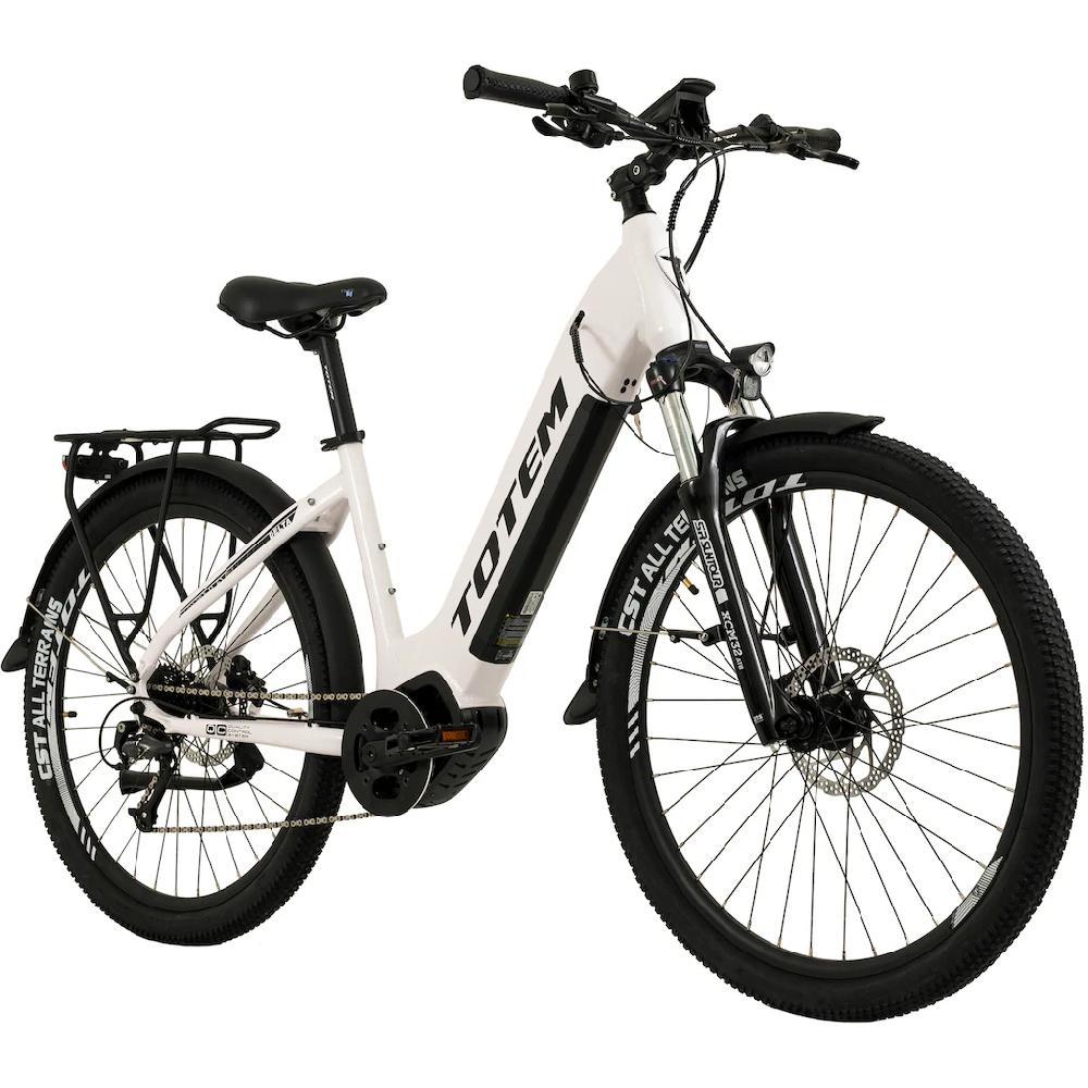 TOTEM E-Bike »DLT-40« 9 Gang Shimano Altus Mittelmotor 250 W Pedelec Elektrofahrrad für Herren auf Raten Kostenlose Rückgabe