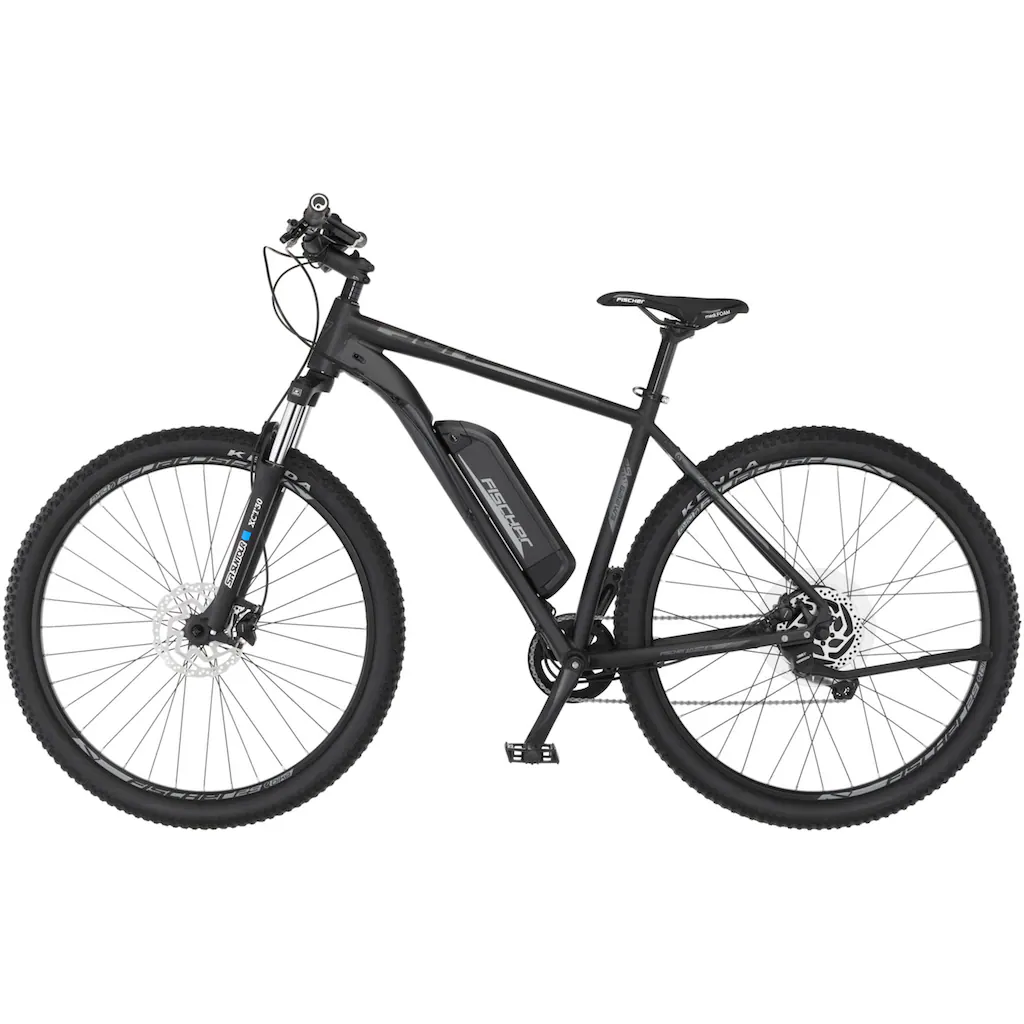 FISCHER Fahrrad E-Bike »MONTIS EM 2129 627 51« 10 Gang Shimano DEORE Kettenschaltung (mit Akku-Ladegerät-mit Werkzeug) Letzte 2 Tage