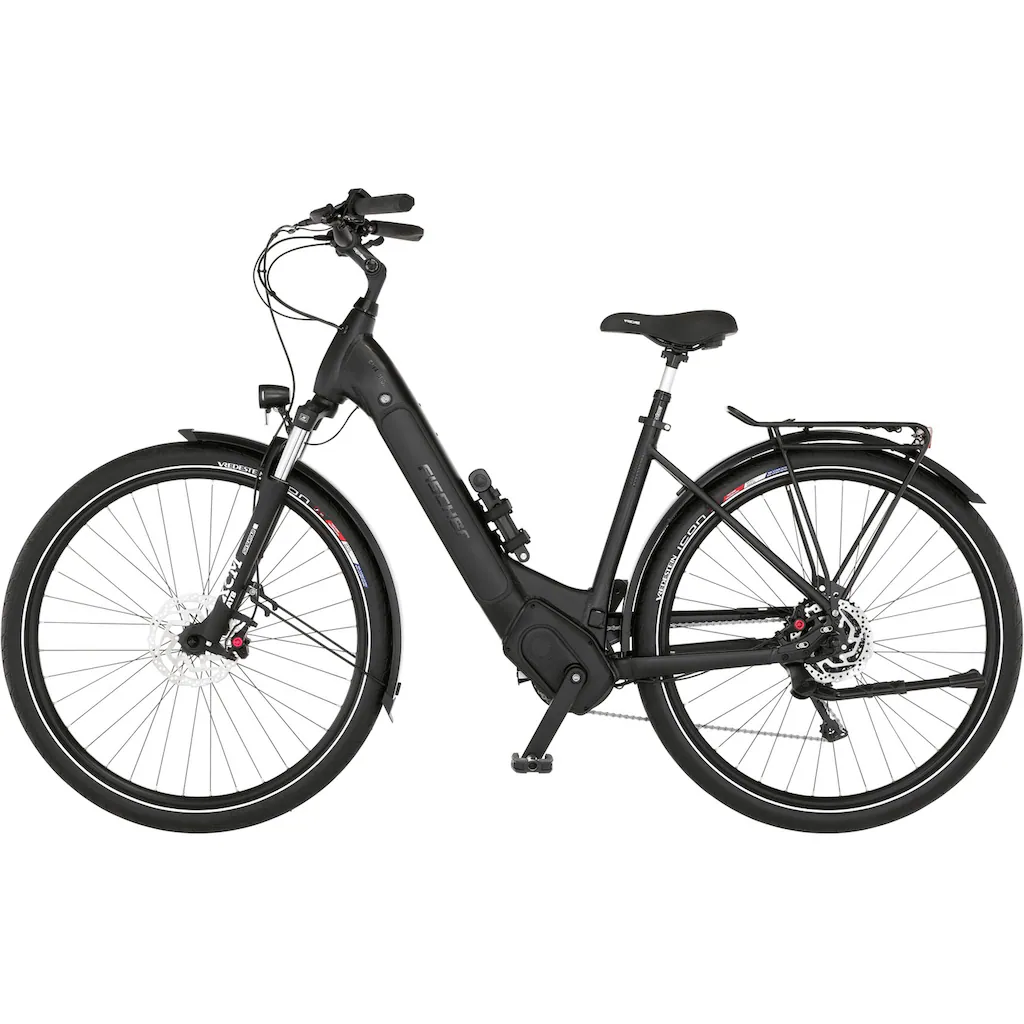 FISCHER Fahrrad E-Bike »CITA 8.0I 711« 10 Gang Shimano Nexus Mittelmotor 250 W (Schloss) Pedelec Elektrofahrrad für Damen u. Herren Cityrad auf Rechnung online bestellen Bis zu 60% Rabatt