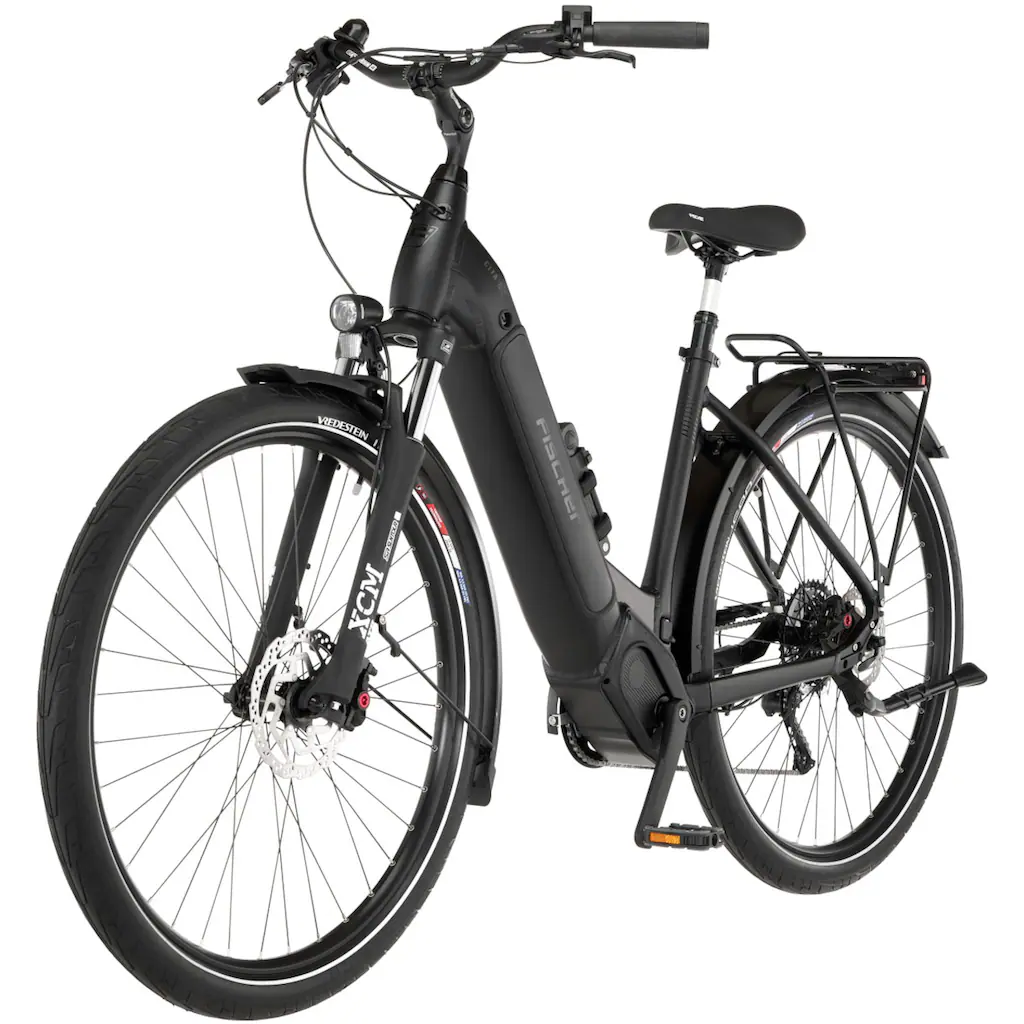 FISCHER Fahrrad E-Bike »CITA 8.0I 711« 10 Gang Shimano Nexus Mittelmotor 250 W (Schloss) Pedelec Elektrofahrrad für Damen u. Herren Cityrad auf Rechnung online bestellen Bis zu 60% Rabatt
