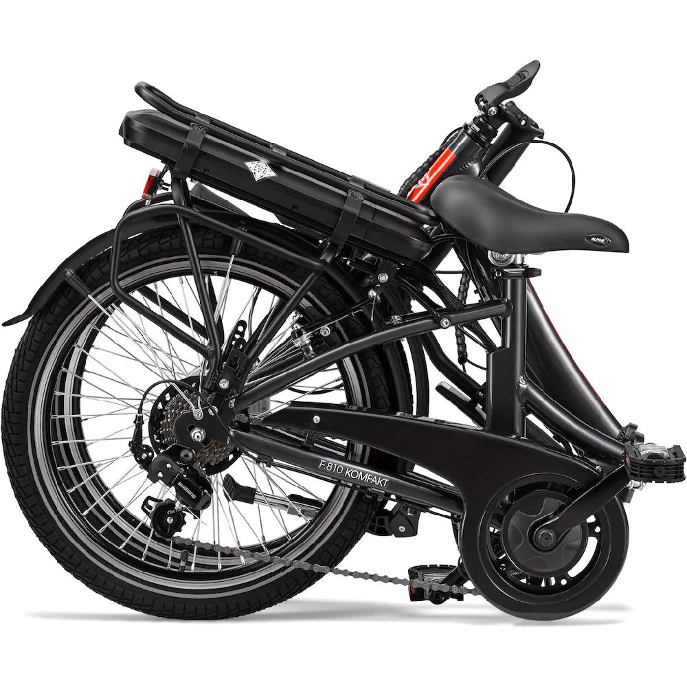 Telefunken E-Bike »Kompakt F810« 7 Gang Shimano Shimano Tourney Frontmotor 250 W Pedelec Elektrofahrrad für Damen u. Herren Faltrad auf Rechnung Bis zu 55% Rabatt