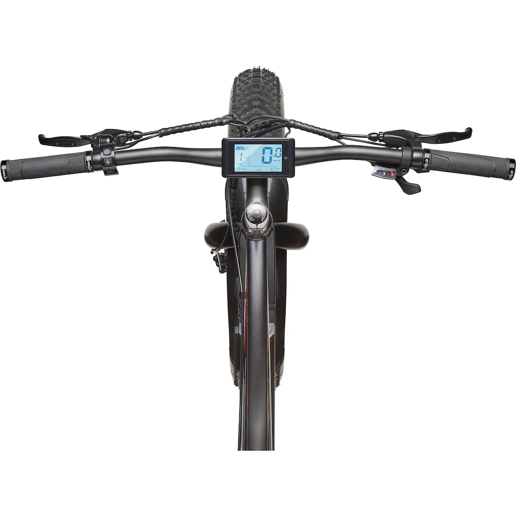 Telefunken E-Bike »Aufsteiger FM350« 8 Gang Heckmotor 250 W (26 Zoll x 4 00 Breitreifen-ca. 100km Reichweite-Geländebike off road) Pedelec Elektrofahrrad für Damen u. Herren MTB Mountainbike auf Rechnung bestellen Discount Store für neue Produkte