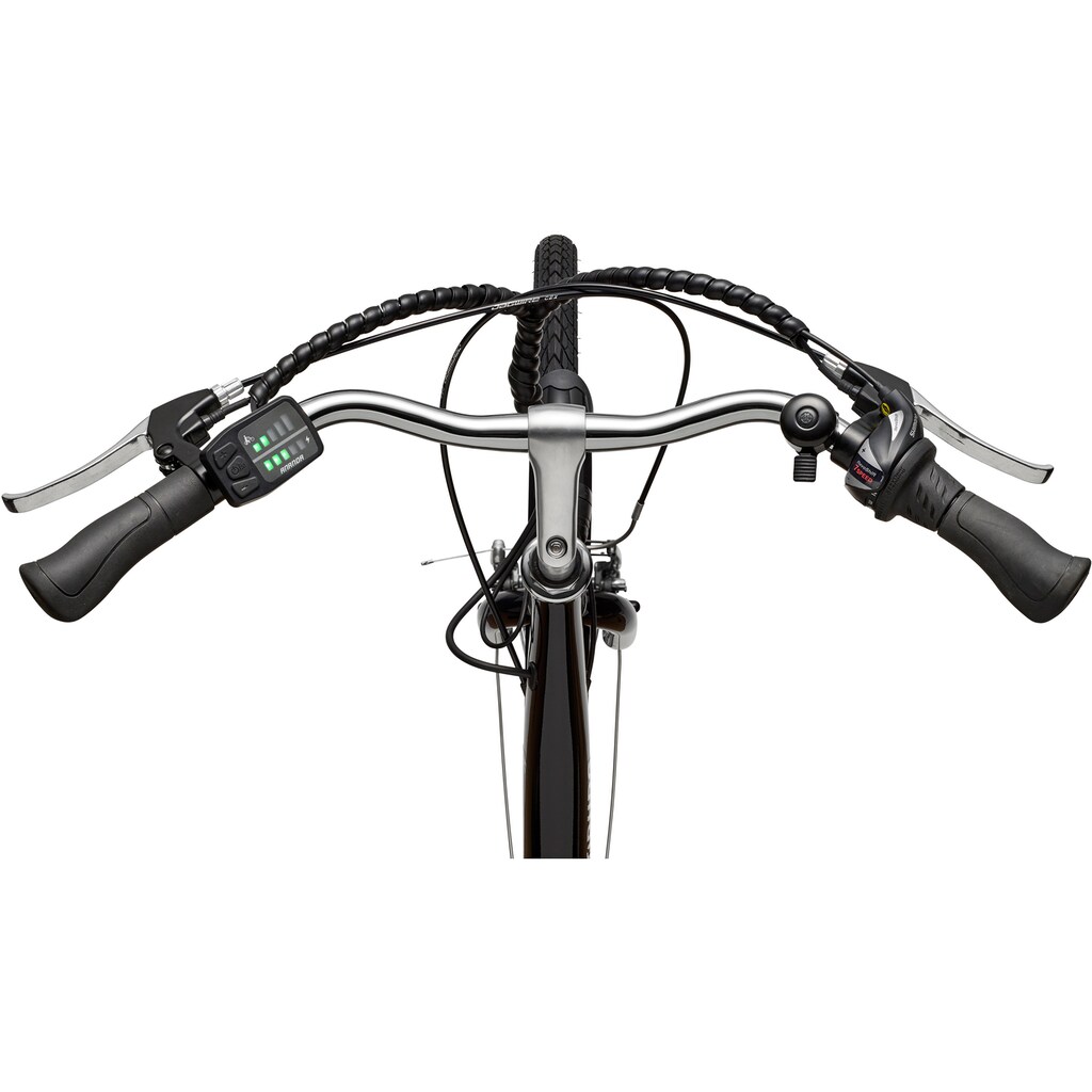 Teutoburg E-Bike »Senne« 7 Gang Shimano Heckmotor 250 W Pedelec Elektrofahrrad für Damen u. Herren Cityrad auf Raten Super Rabatt
