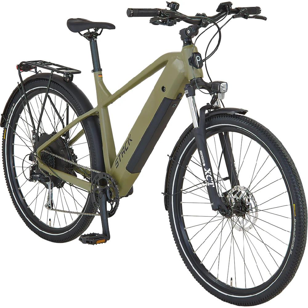 Prophete E-Bike »Stack 2.0« 9 Gang Shimano Alivio Heckmotor 250 W auf Rechnung Clearance-Verkauf