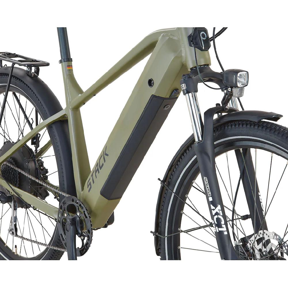 Prophete E-Bike »Stack 2.0« 9 Gang Shimano Alivio Heckmotor 250 W auf Rechnung Clearance-Verkauf