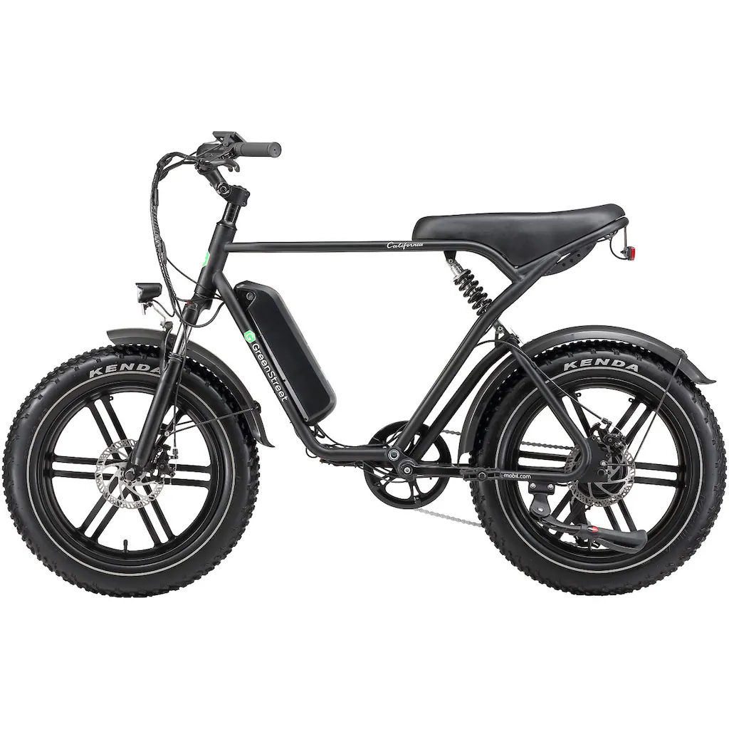 GreenStreet E-Bike »California« 7 Gang Shimano Heckmotor 250 W Pedelec Elektrofahrrad für Damen u. Herren MTB Mountainbike auf Raten Im Verkauf