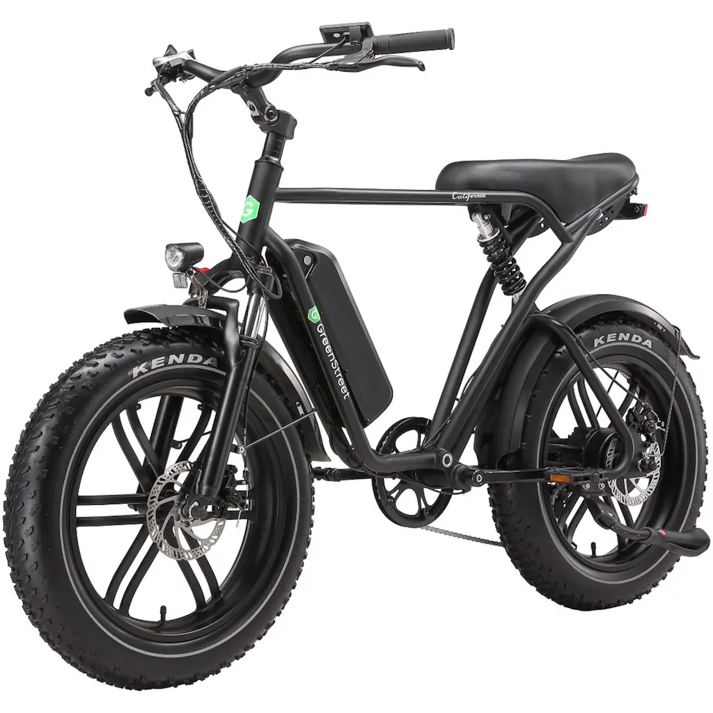 GreenStreet E-Bike »California« 7 Gang Shimano Heckmotor 250 W Pedelec Elektrofahrrad für Damen u. Herren MTB Mountainbike auf Raten Im Verkauf