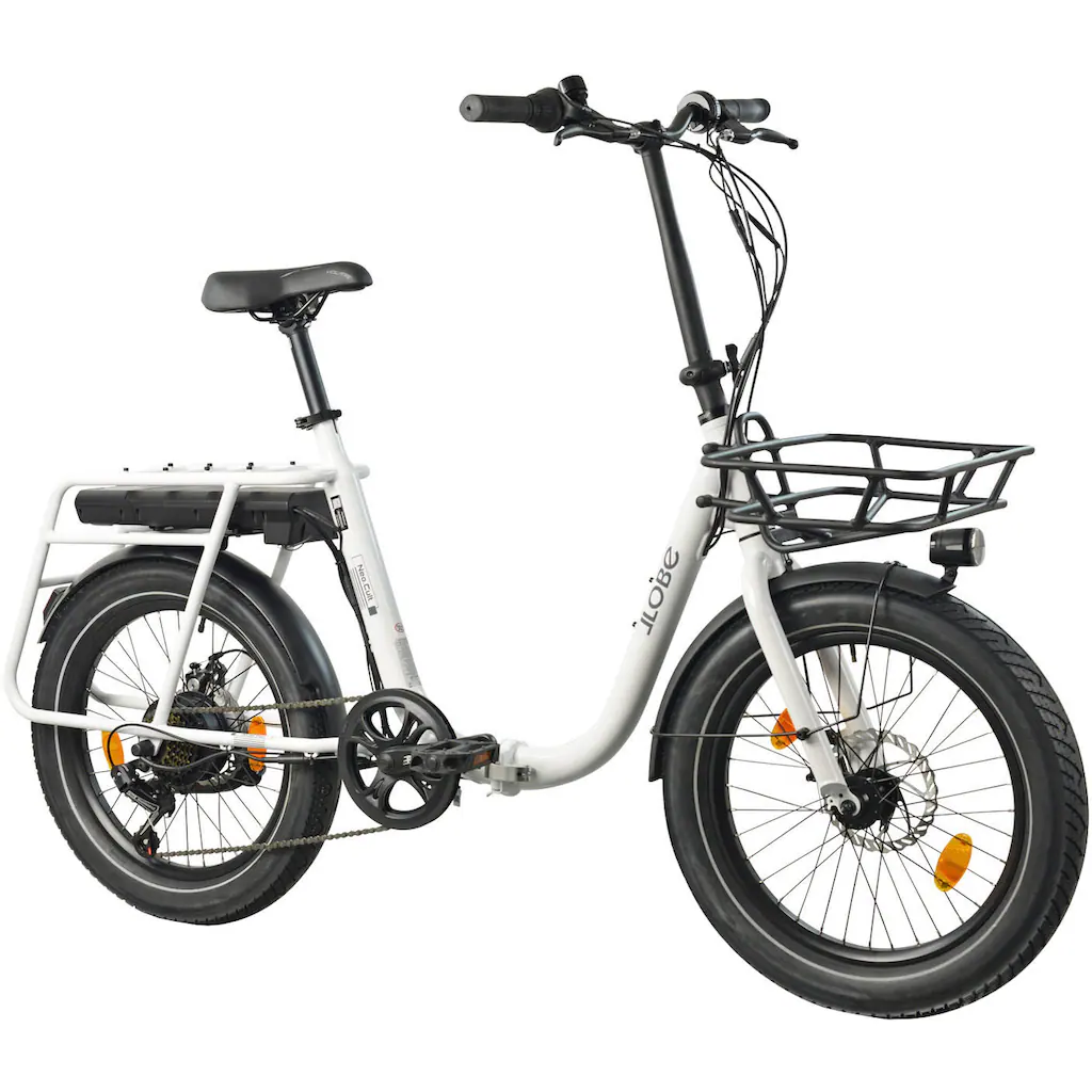 LLobe E-Bike »Elektro Faltrad 20" Neo.cult weiß« Shimano Tourney Heckmotor 250 W 50% Rabatt für begrenzte Zeit