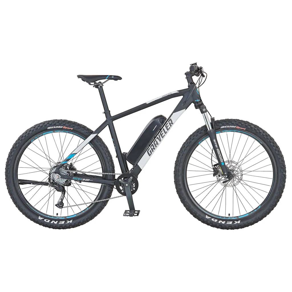 Prophete E-Bike »Graveler e9400« 8 Gang Shimano Heckmotor 250 W (mit Pannenset-mit Werkzeug-mit Beleuchtungsset-mit Fahrradtasche) Pedelec Elektrofahrrad für Damen u. Herren ATP