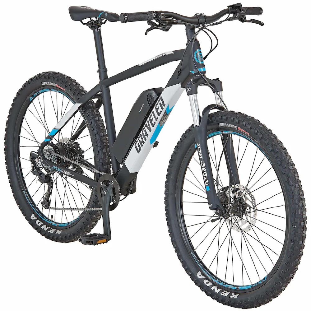 Prophete E-Bike »Graveler e9400« 8 Gang Shimano Heckmotor 250 W (mit Pannenset-mit Werkzeug-mit Beleuchtungsset-mit Fahrradtasche) Pedelec Elektrofahrrad für Damen u. Herren ATP Angebote