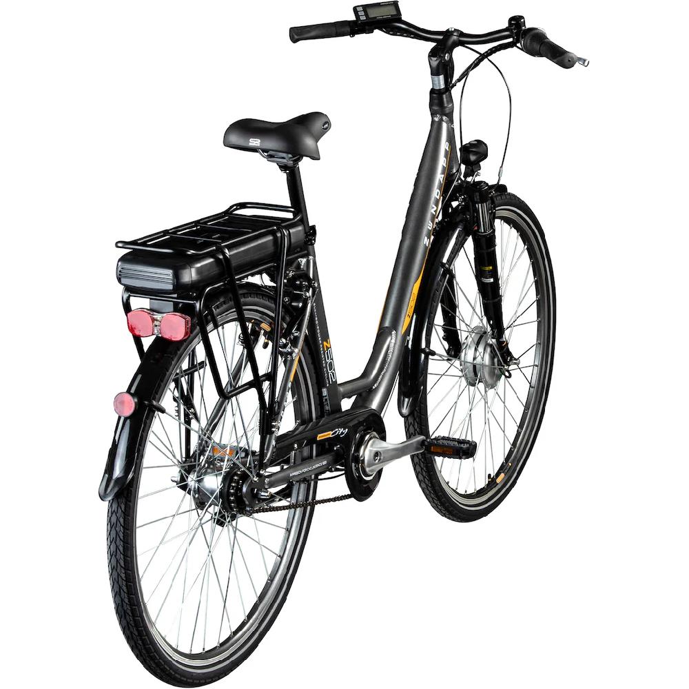 Zündapp E-Bike »Z502« 7 Gang Frontmotor 240 W Pedelec Elektrofahrrad für Damen u. Herren Cityrad auf Rechnung online bestellen Blitzverkäufe