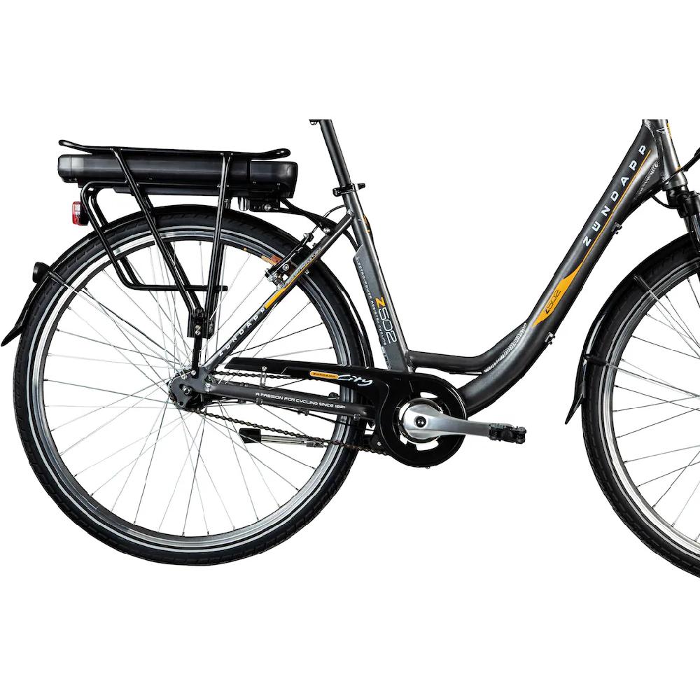 Zündapp E-Bike »Z502« 7 Gang Frontmotor 240 W Pedelec Elektrofahrrad für Damen u. Herren Cityrad auf Rechnung online bestellen Blitzverkäufe