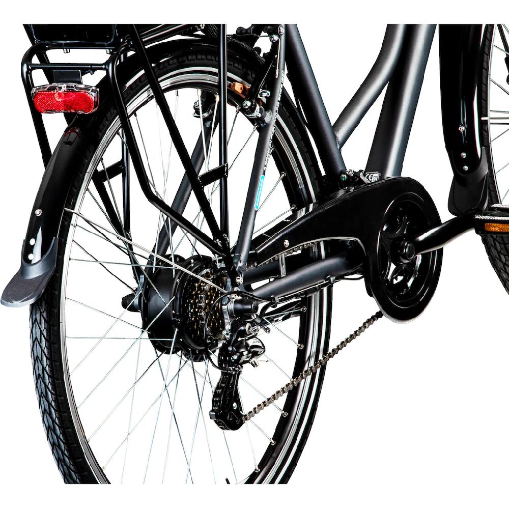 Zündapp E-Bike »Green 7.7 Damen« 21 Gang Shimano Altus RD-M310 Heckmotor 250 W Pedelec Elektrofahrrad für Damen Trekkingrad Black Friday
