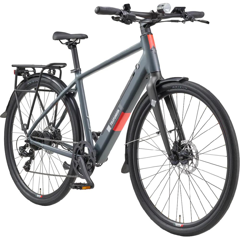 Telefunken E-Bike »UH210 Herren« 7 Gang Shimano Heckmotor 250 W (28 Zoll Straßenzulassung Drehmomentsensor) Pedelec Elektrofahrrad für Herren Urbanbike Cityrad auf Rechnung kaufen Weihnachtsangebot