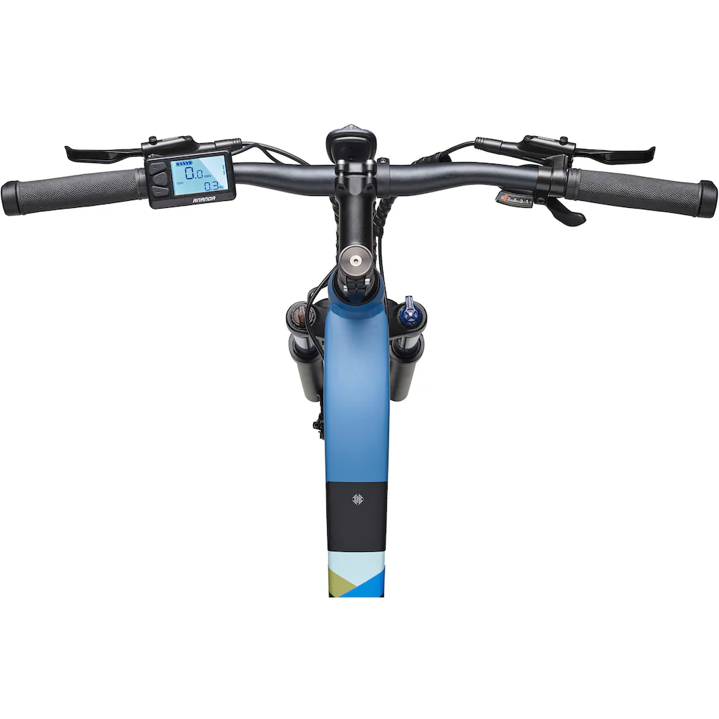 Telefunken E-Bike »Aufsteiger M925« 8 Gang Shimano Acera Mittelmotor 250 W Pedelec Elektrofahrrad für Damen u. Herren MTB Mountainbike Muttertagsangebot