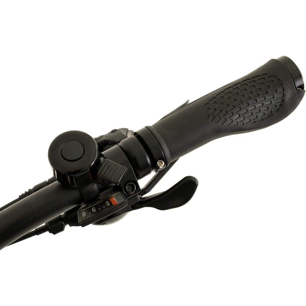 TOTEM E-Bike »FJ-M« 8 Gang Shimano Tourney Mittelmotor 250 W Pedelec Elektrofahrrad für Damen u. Herren MTB Mountainbike auf Rechnung Valentinstagsangebot