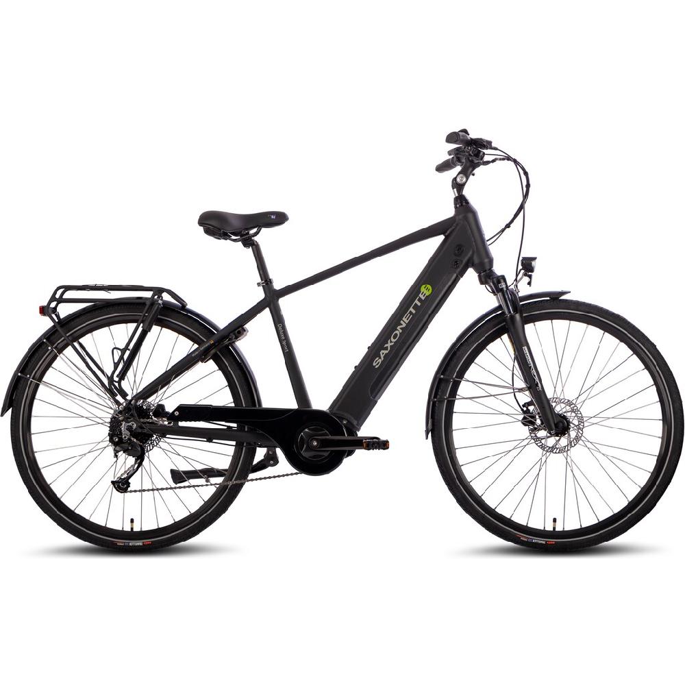 SAXONETTE E-Bike »Deluxe Sport Man« 9 Gang Shimano Alivio Mittelmotor 250 W Pedelec Elektrofahrrad für Damen u. Herren Cityrad auf Rechnung online kaufen