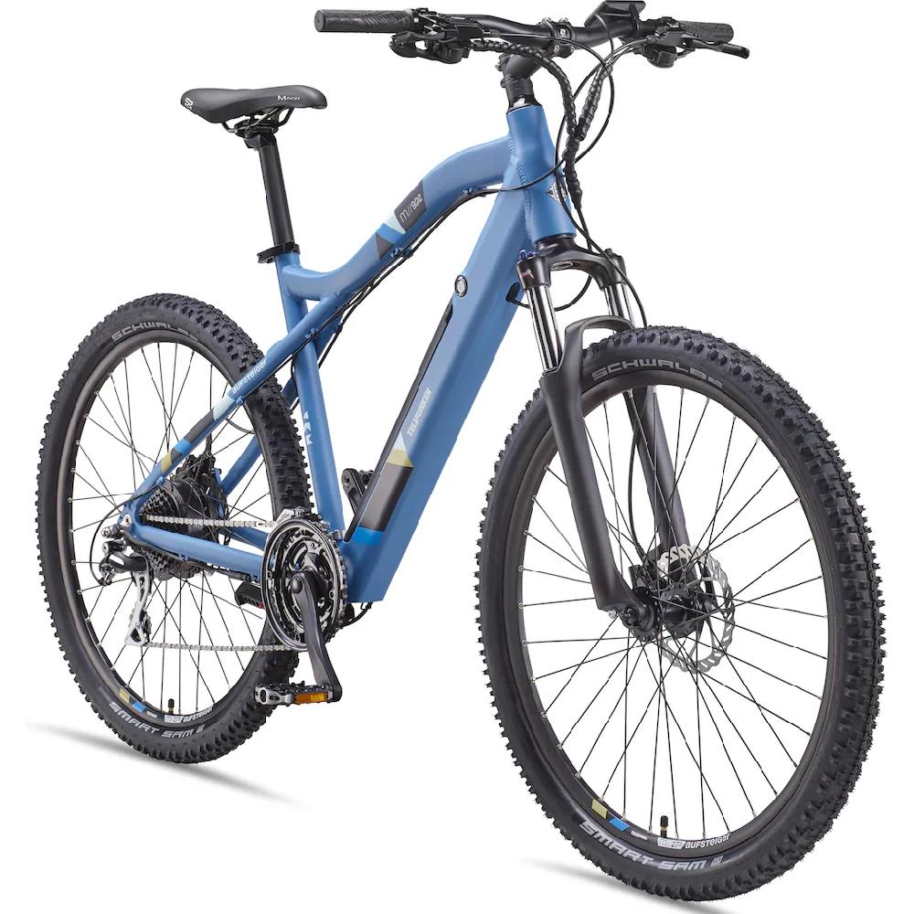 Telefunken E-Bike »Aufsteiger M922« 24 Gang Shimano Acera Heckmotor 250 W Pedelec Elektrofahrrad für Damen u. Herren MTB Mountainbike Top Angebot