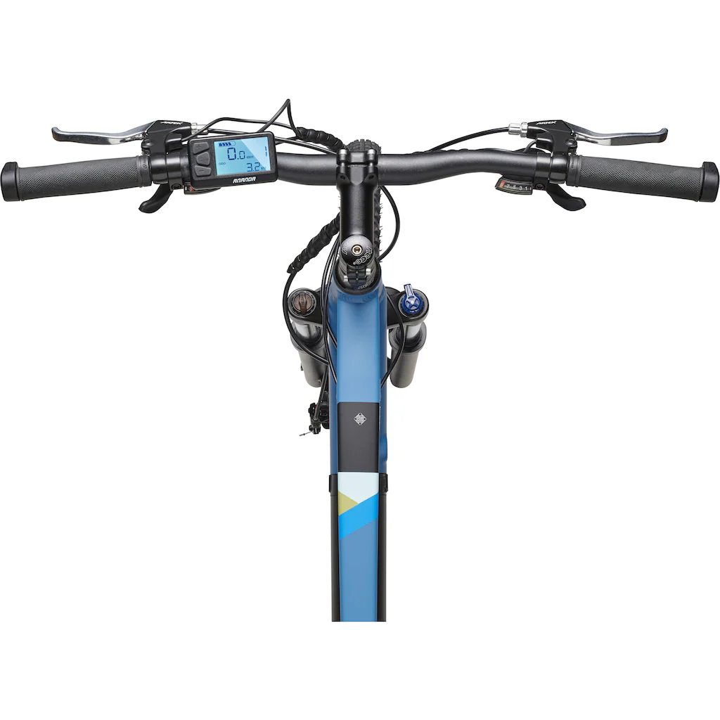 Telefunken E-Bike »Aufsteiger M935« 24 Gang Shimano Acera Heckmotor 250 W Pedelec Elektrofahrrad für Damen u. Herren MTB Mountainbike auf Raten Zeitlich begrenztes Angebot