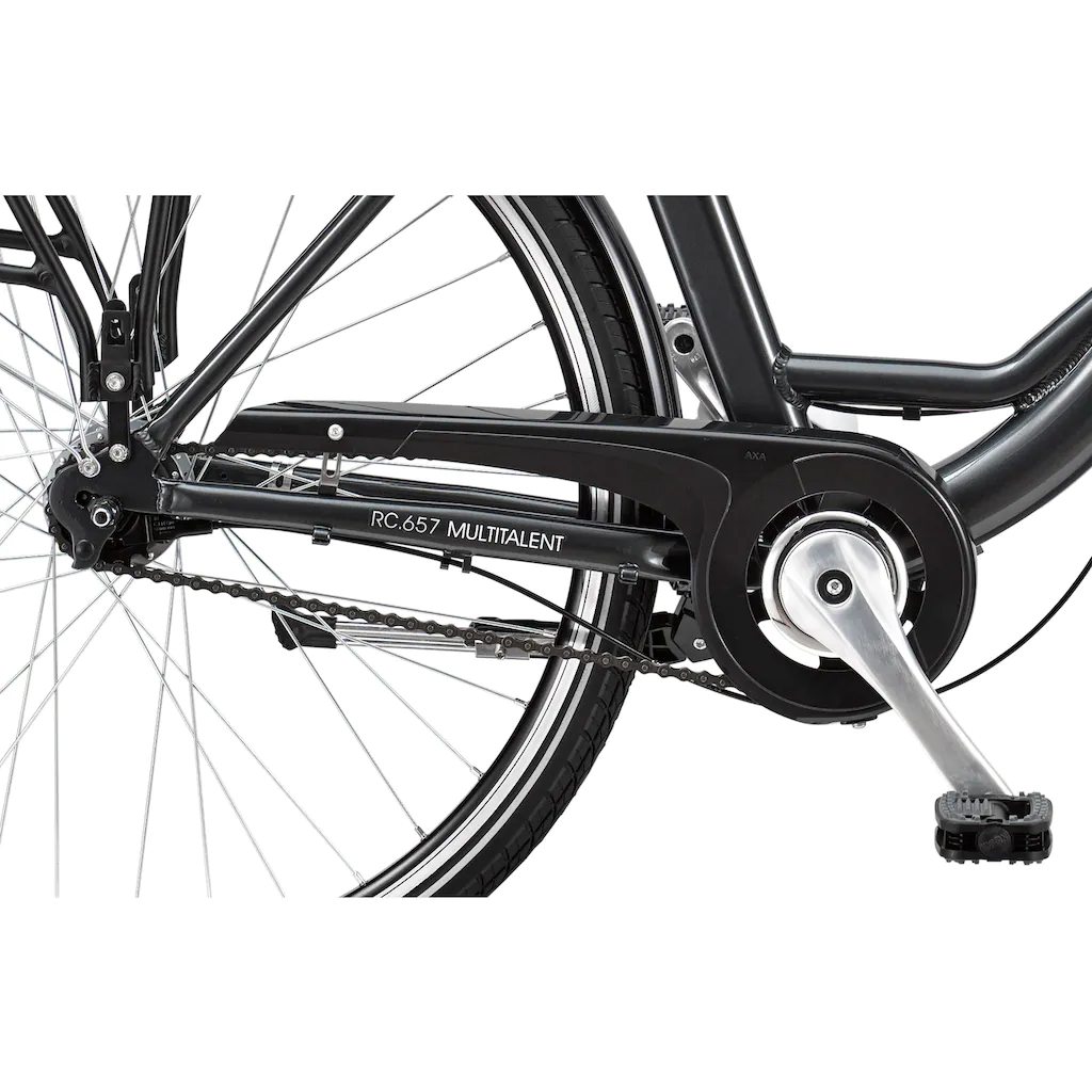 Telefunken E-Bike »Multitalent RC657« 7 Gang Shimano Nexus Frontmotor 250 W Pedelec Elektrofahrrad für Damen u. Herren Cityrad auf Rechnung Große Rabatte
