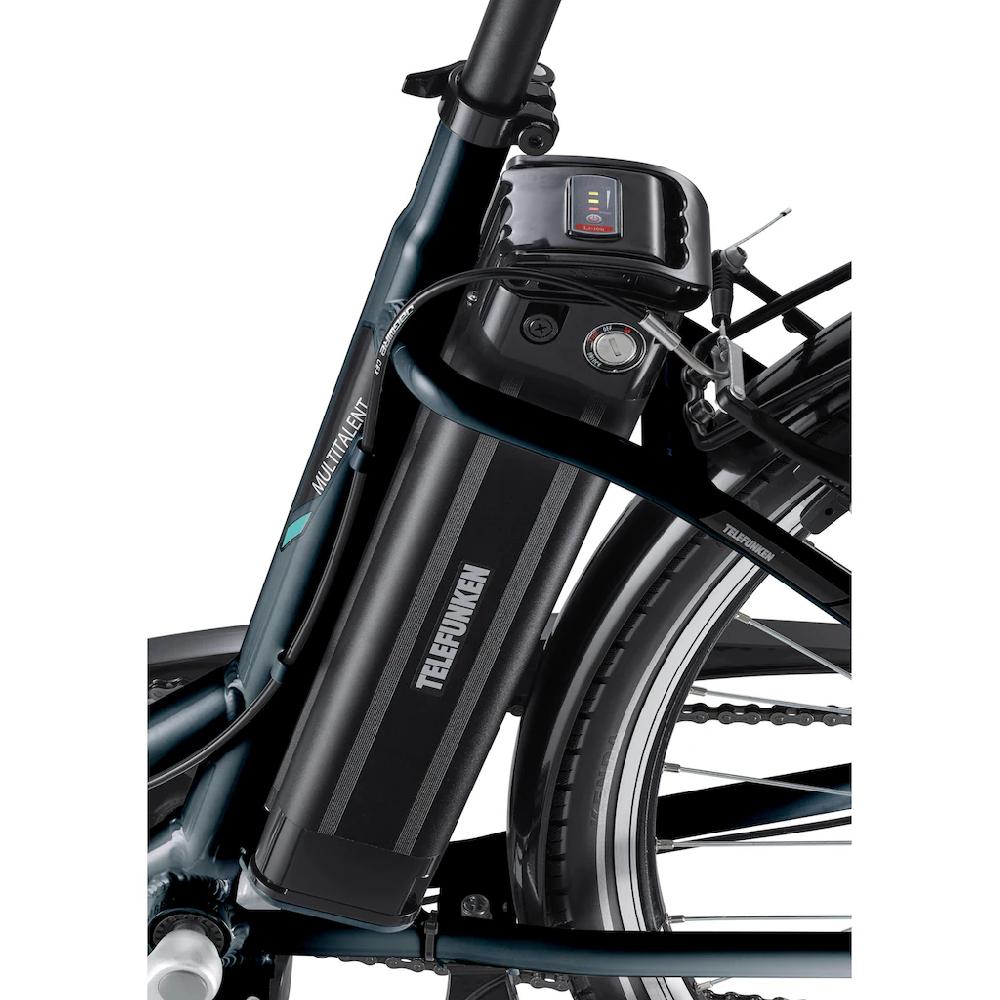 Telefunken E-Bike »Multitalent RC840« 7 Gang Shimano Nexus Frontmotor 250 W Pedelec Elektrofahrrad für Damen u. Herren Cityrad Neuheiten