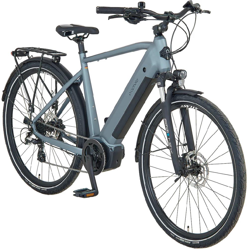 Prophete E-Bike »Entdecker 3.8« 8 Gang Shimano Altus Mittelmotor 250 W auf Rechnung bestellen Kauf eins, bekomm eins gratis