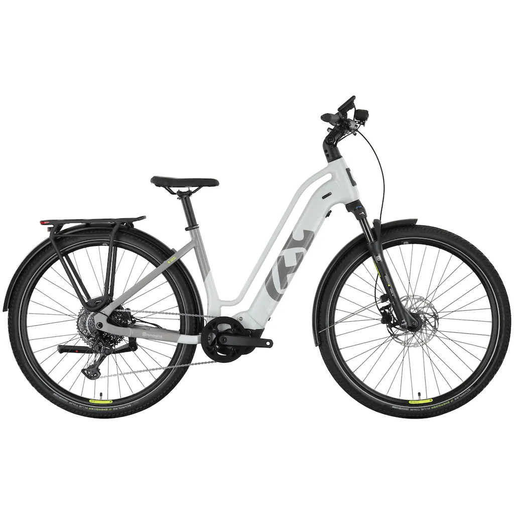 Husqvarna E-BICYCLES E-Bike »E-Trekkingbike Grand Pather 4« 11 Gang Tektro RD-M550 Mittelmotor 250 W (tiefer Einstieg 28" Yamaha Motor Scheibenbremsen Straßenzulassung) Pedelec Elektrofahrrad für Herren Trekkingrad auf Rechn Riesige Ersparnisse