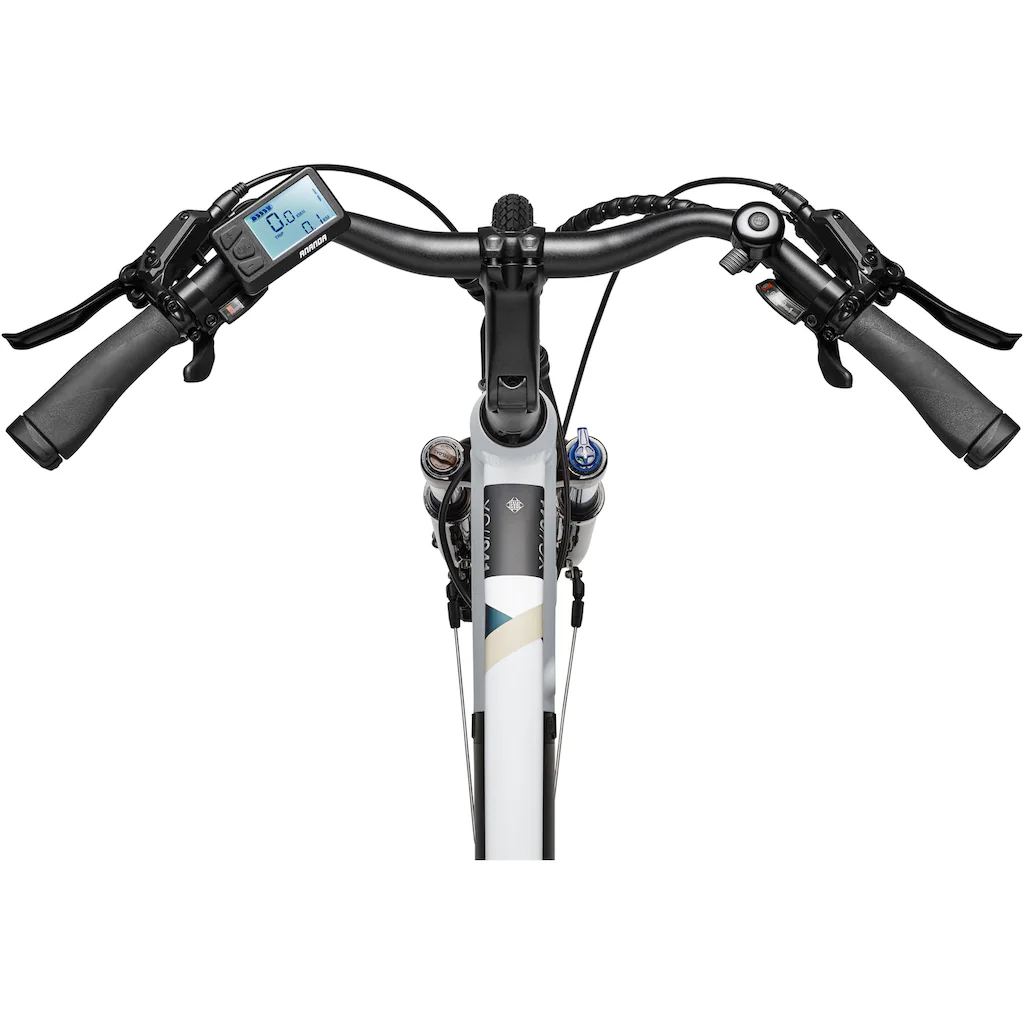 Telefunken E-Bike »Expedition XC941« 24 Gang Shimano Acera Heckmotor 250 W (ca. 100 km Reichweite-hydraulische Scheibenbremsen-Straßenzulassung) Trekking Elektrofahrrad Herren 28 Zoll 36 V 417 6 Wh Akku Pedelec Tiefpreis