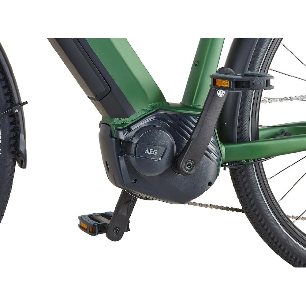 Prophete E-Bike »Entdecker 4.9« 10 Gang Shimano Cues Mittelmotor 250 W Pedelec Elektrofahrrad für Damen auf Raten Neueste Stile