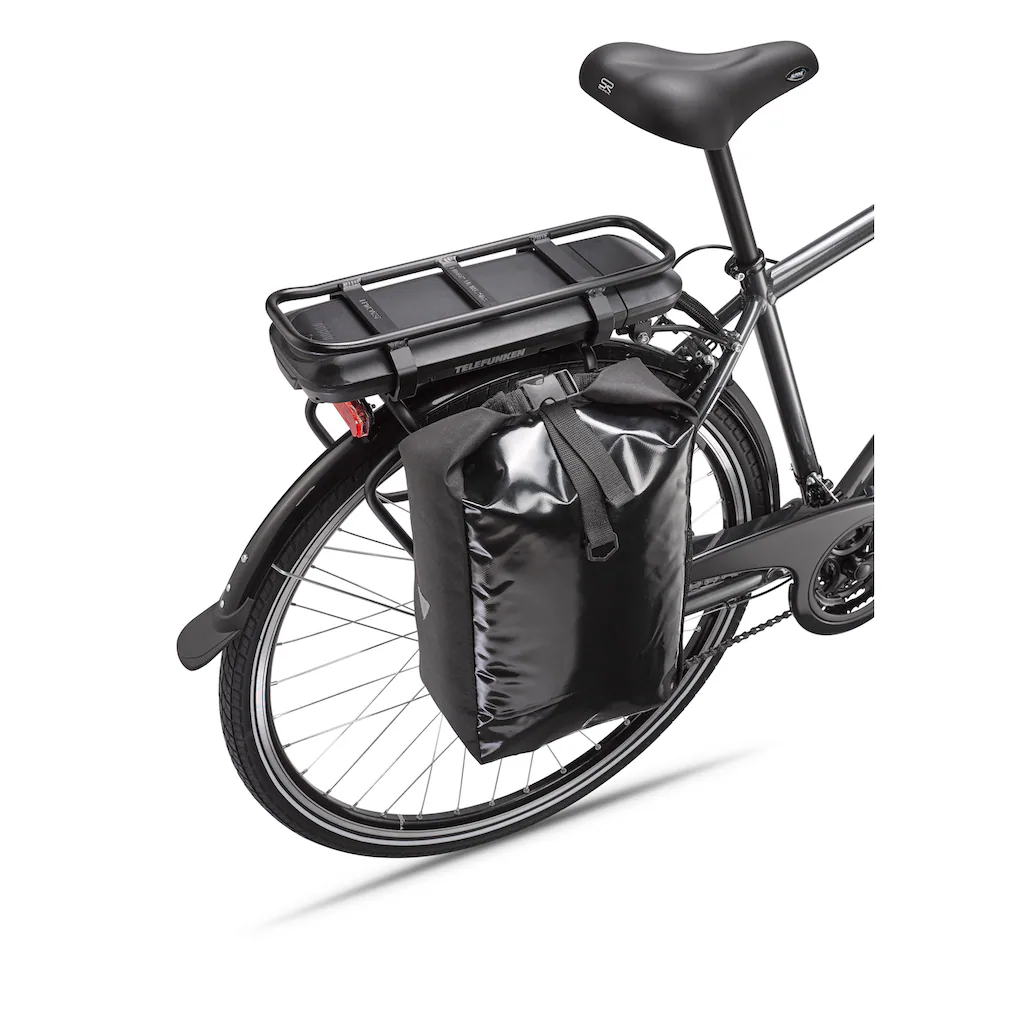 Telefunken E-Bike »Expedition XT481« 21 Gang Shimano Heckmotor 250 W (mit Fahrradtasche) Pedelec Elektrofahrrad für Herren Trekkingrad auf Rechnung Letzte 2 Tage