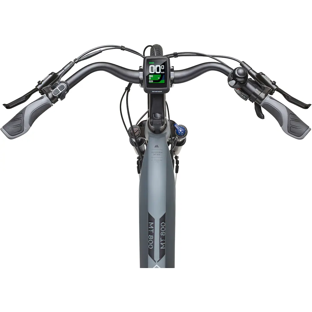 RUHRWERK E-Bike »MT800 Herren« 8 Gang Shimano Acera Mittelmotor 250 W Pedelec Elektrofahrrad für Herren Trekkingrad auf Rechnung bestellen Sonderangebot der Fabrik