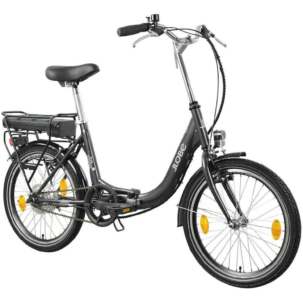 LLobe E-Bike »Elektro Faltrad 20" Pure anthrazit« Heckmotor 250 W Nur noch ein Tag übrig
