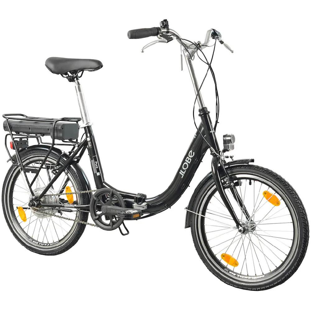 LLobe E-Bike »Elektro Faltrad 20" Pure schwarz« Heckmotor 250 W Super Rabatt
