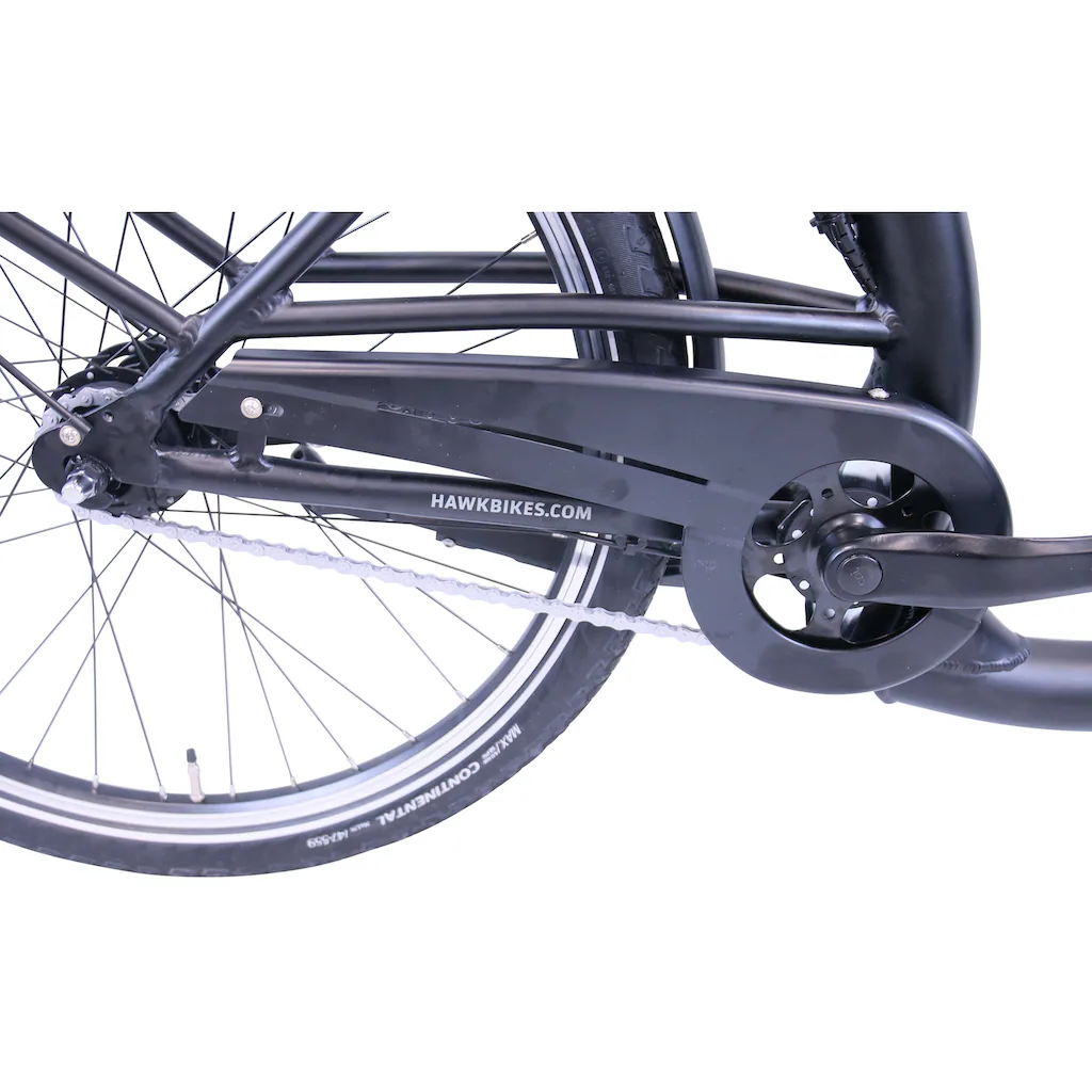 HAWK Bikes E-Bike »eCity Comfort« 7 Gang Shimano Nexus 7-Gang Frontmotor 250 W Pedelec Elektrofahrrad für Damen u. Herren Cityrad 50% Rabatt für begrenzte Zeit