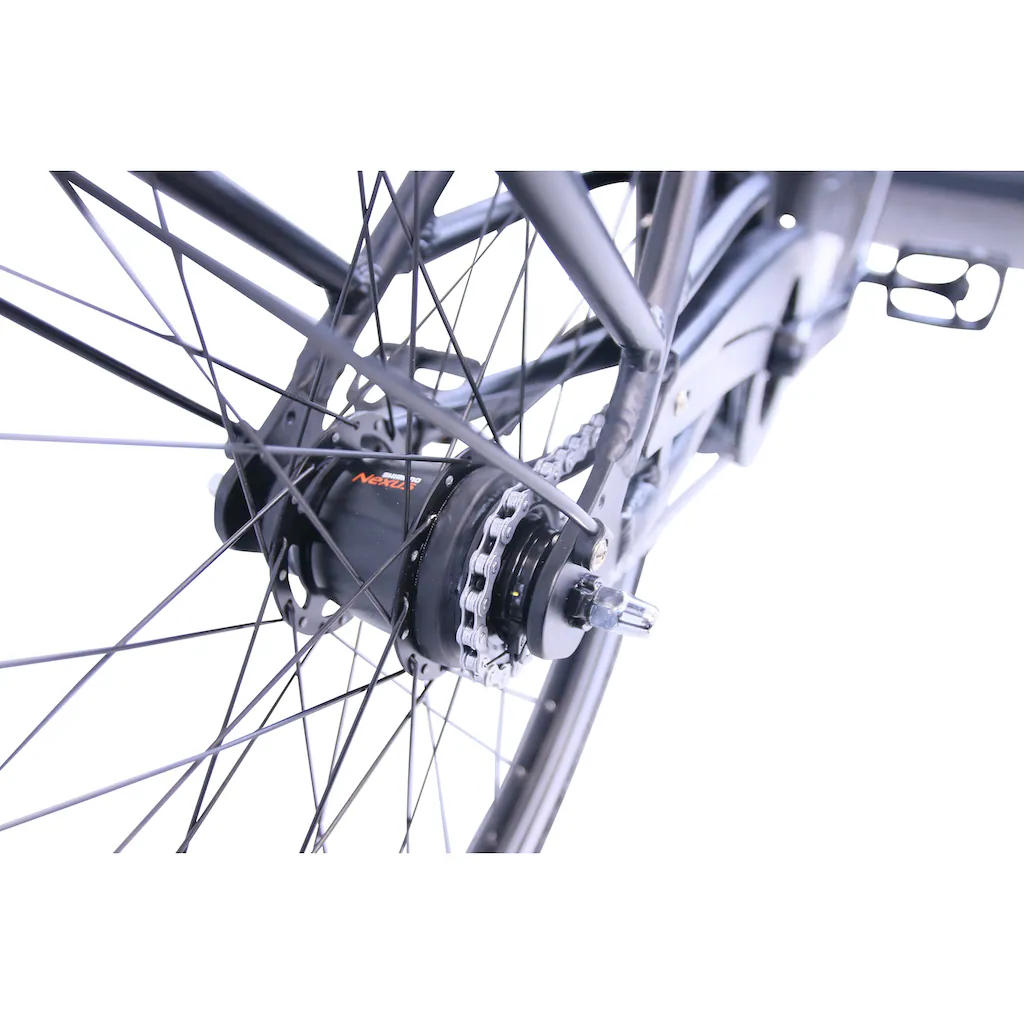 HAWK Bikes E-Bike »eCity Comfort« 7 Gang Shimano Nexus 7-Gang Frontmotor 250 W Pedelec Elektrofahrrad für Damen u. Herren Cityrad 50% Rabatt für begrenzte Zeit