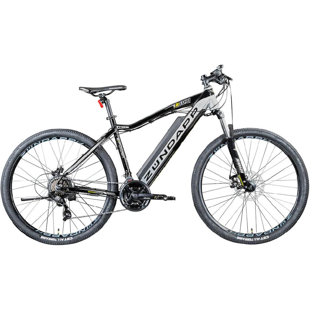 Zündapp E-Bike »Z801« 21 Gang Shimano Tourney RD-TY300 Heckmotor 250 W Pedelec Elektrofahrrad für Damen u. Herren MTB Mountainbike auf Rechnung online kaufen