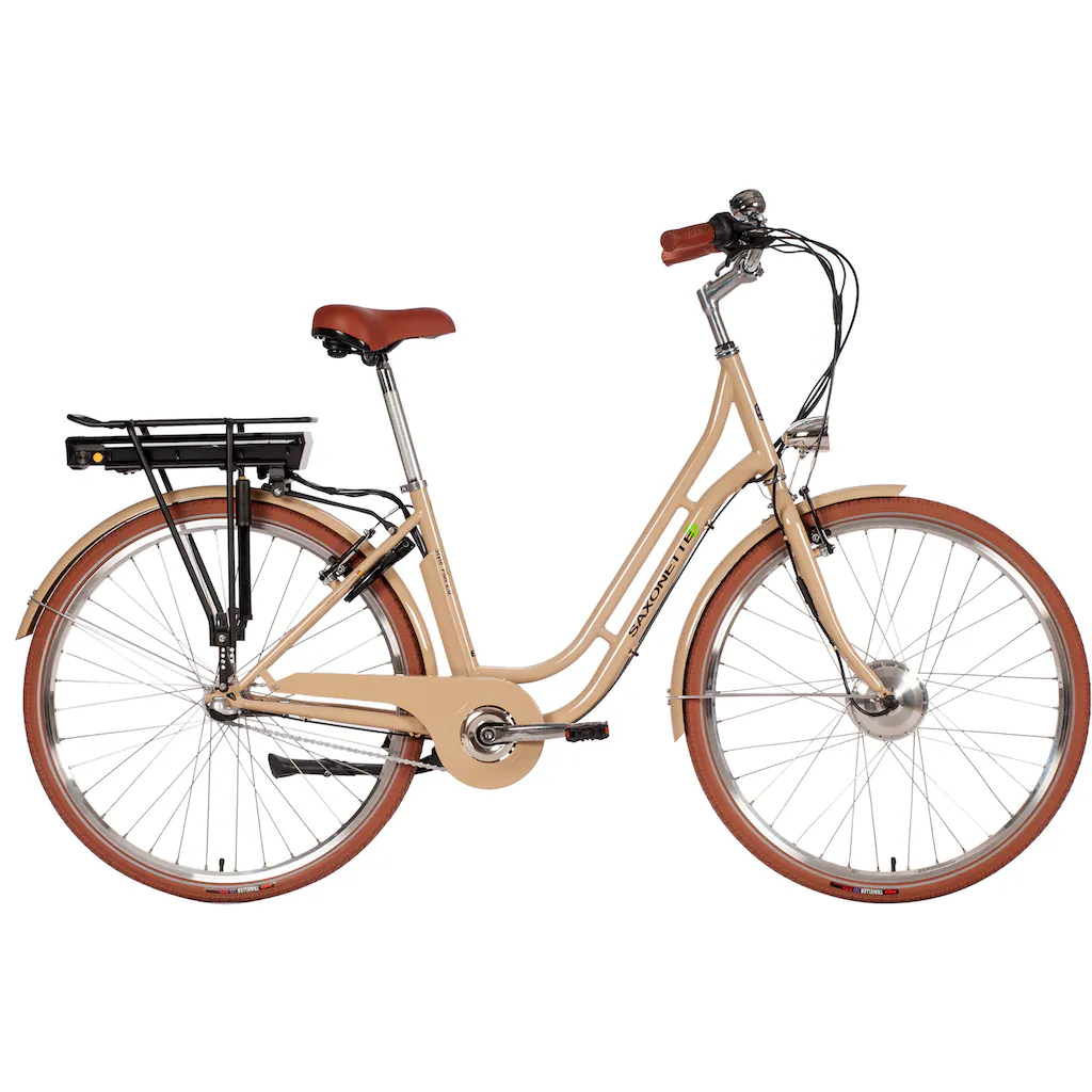 SAXONETTE E-Bike »Style Plus 2.0« 3 Gang Shimano Frontmotor 250 W Pedelec Elektrofahrrad für Damen u. Herren Cityrad auf Rechnung