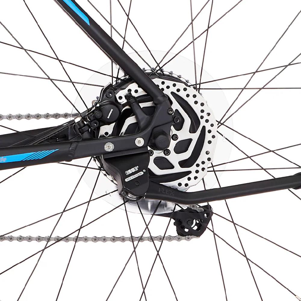 FISCHER Fahrrad E-Bike »MONTIS EM 1724.1 627« 10 Gang Shimano Deore Heckmotor 250 W (mit Schloss) Pedelec Elektrofahrrad für Damen u. Herren MTB Mountainbike auf Rechnung online bestellen Schlussverkauf