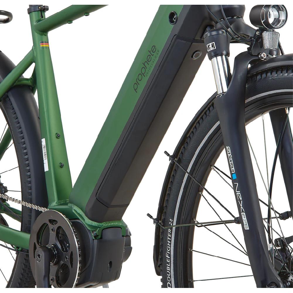 Prophete E-Bike »Entdecker 4.9« 10 Gang Shimano Cues Mittelmotor 250 W Pedelec Elektrofahrrad für Herren auf Rechnung bestellen Kostenloser Versand