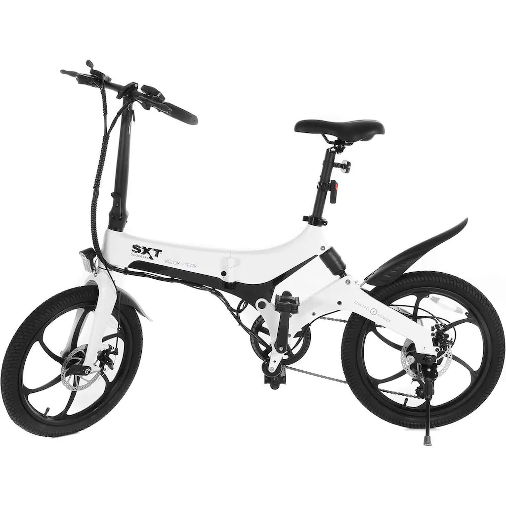 SXT Scooters E-Bike »Velox MAX« 6 Gang Heckmotor 250 W Pedelec Elektrofahrrad für Damen u. Herren